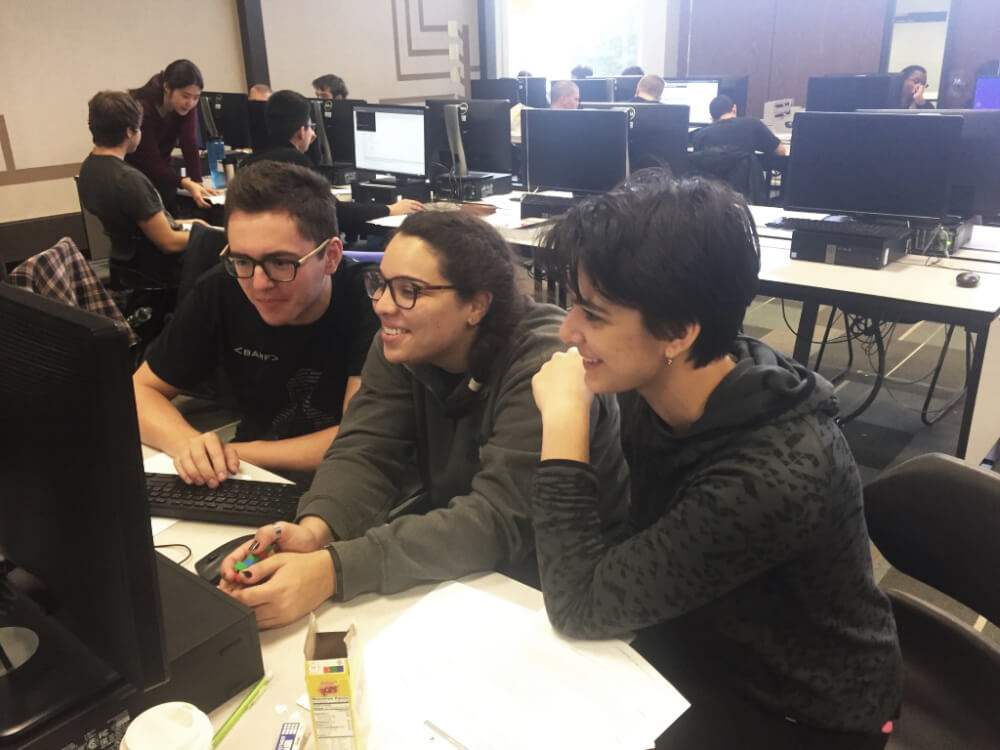 Students' programming skills tested during computing contest